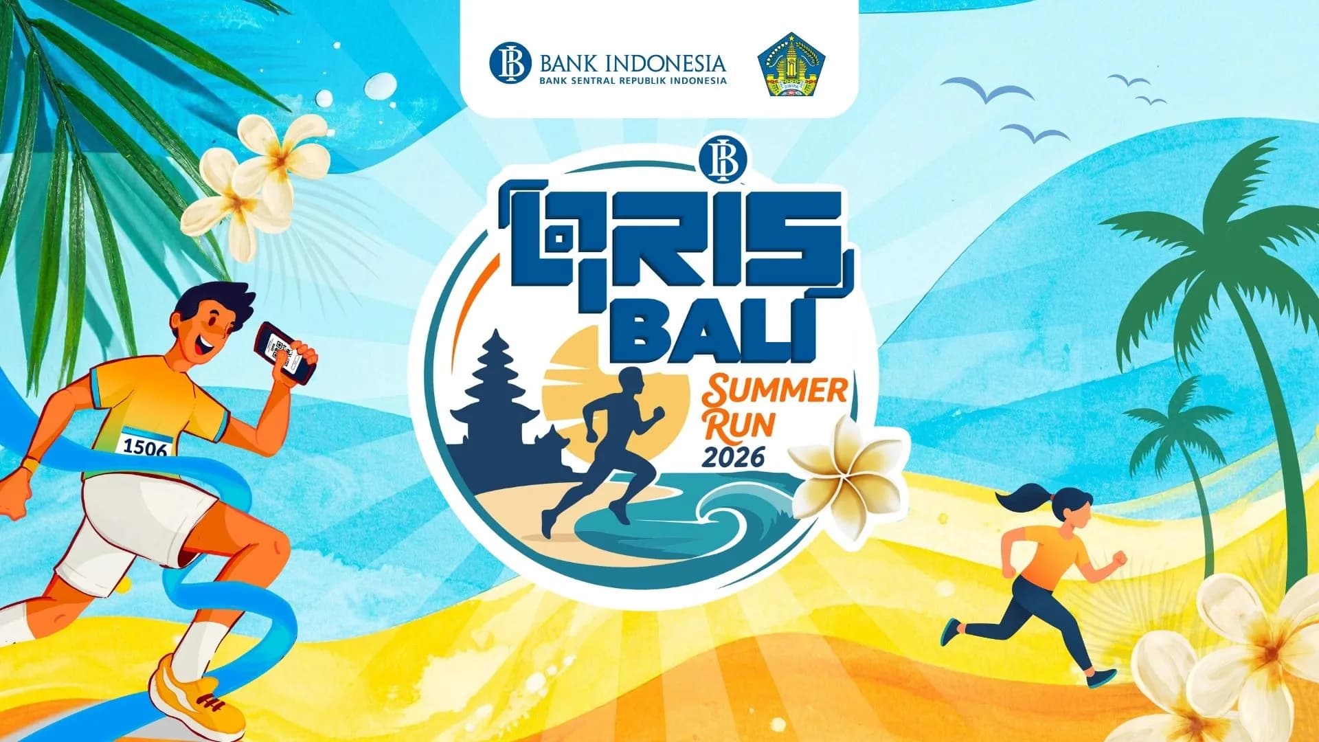 Summer Run Event Poster